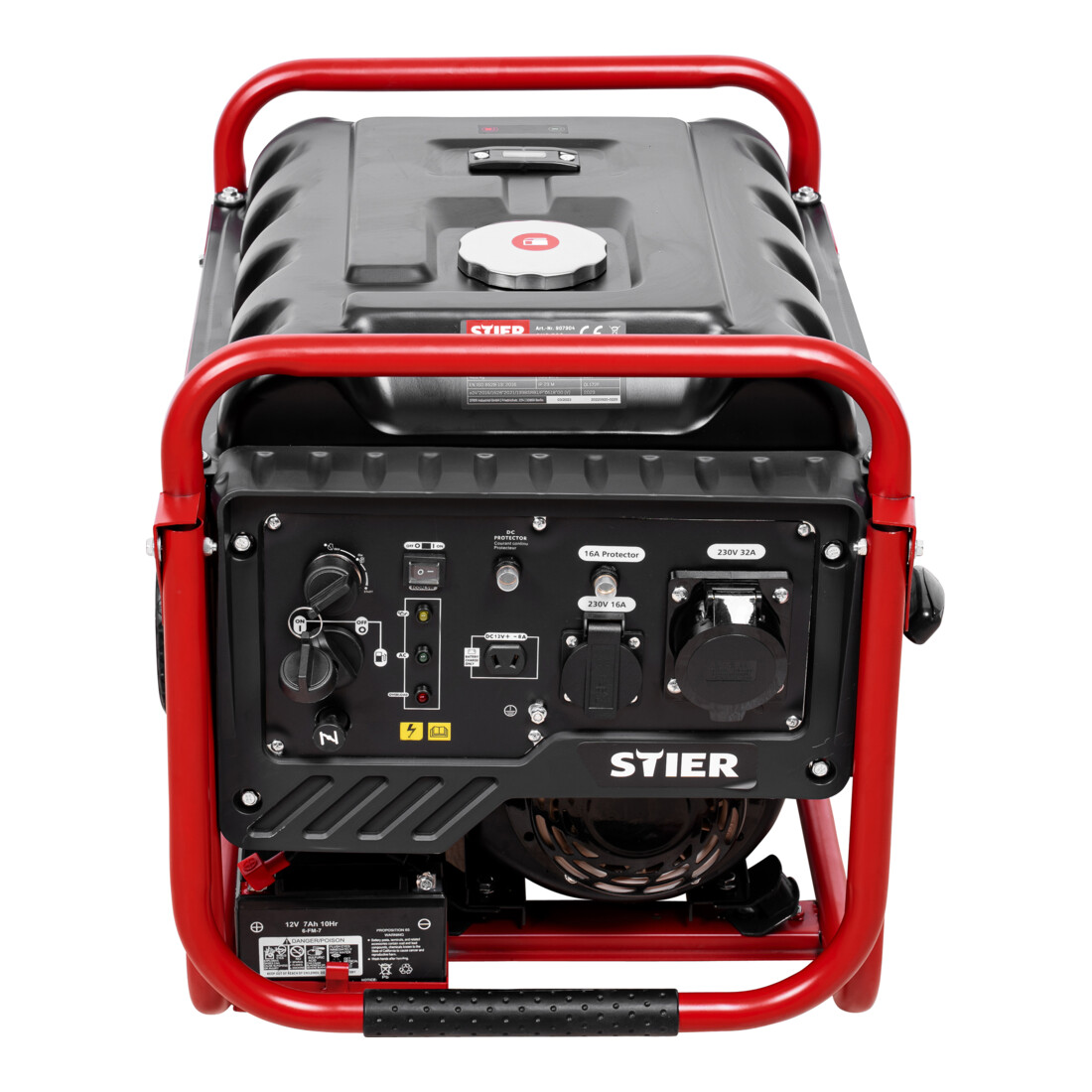 STIER Groupe électrogène onduleur SNS-500 5,0 kW 75 dB(A)