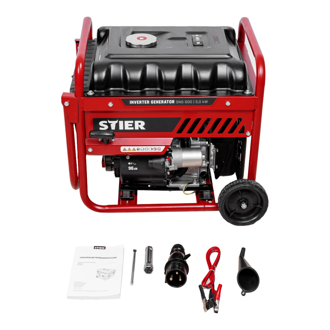 STIER Groupe électrogène onduleur SNS-500 5,0 kW 75 dB(A)