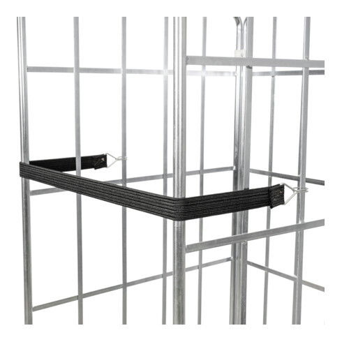 STIER Gummispanngurt für STIER Rollbehälter Tragkraft 50kg