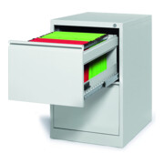 STIER Hängeregistraturschrank 2 Schubladen einbahnig DIN A4 720x465x620mm-2