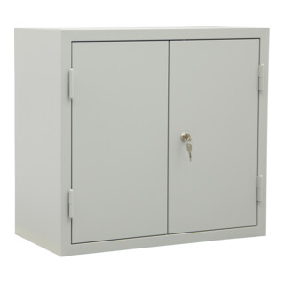 STIER Hängeschrank für Werkstatt lichtgrau HxBxT 600x650x320mm