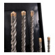 STIER Hammerbohrer-Set Premium SDS-plus 5-teilig
