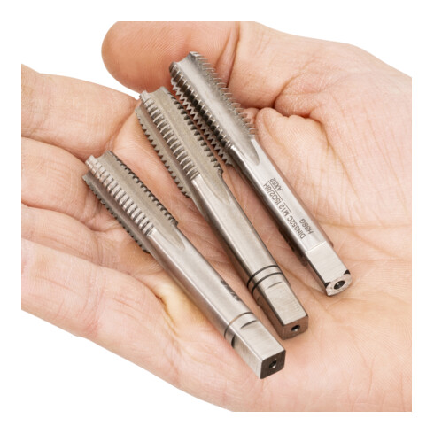 STIER Handgewindebohrer Satz 3-tlg. DIN 352 HSS-G M 12