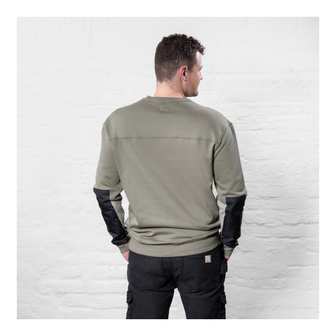 STIER Heavy Crew Sweater duty organic cotton