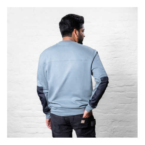 STIER Heavy Crew Sweater duty organic cotton XL sedona sage