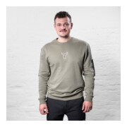 STIER Heavy Crew Sweater utility organic cotton