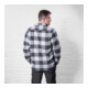 STIER Heavy Flannel Shirt bci cotton L buffalo plaid grey-2