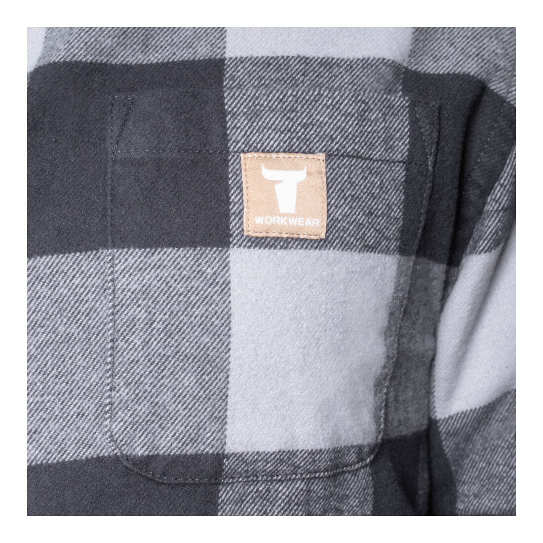 STIER Heavy Flanellen Shirt biokatoen