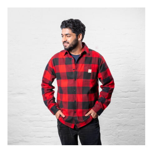 STIER Heavy Flannel Shirt bci cotton