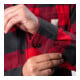 STIER Heavy Flannel Shirt bci cotton L buffalo plaid red