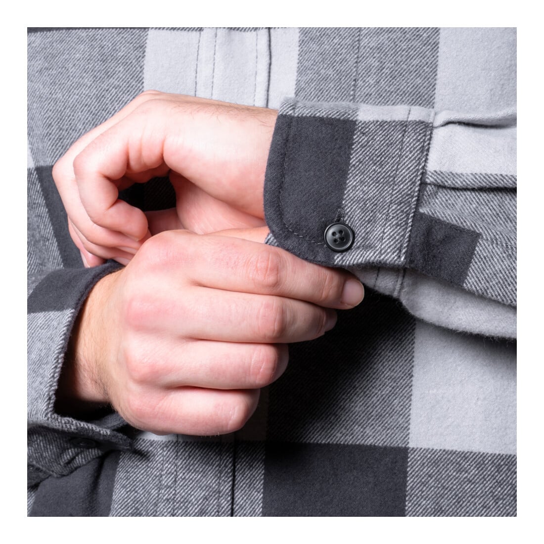 STIER Heavy Flannel Shirt bci cotton