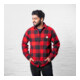 STIER Heavy Flannel Shirt bci cotton XL buffalo plaid red-1