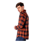 STIER Heavy Flannel Shirt S warm clay-4