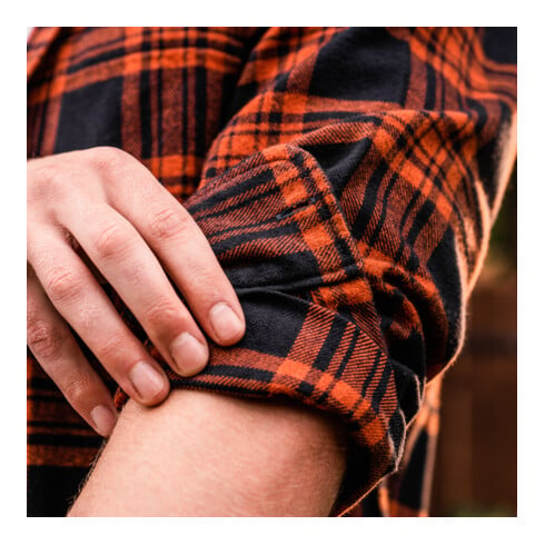 STIER Heavy Flannel Shirt Warm Clay