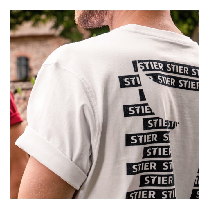STIER Heavy Tee M White