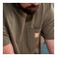 STIER Heavy Tee Pocket organic cotton S Black