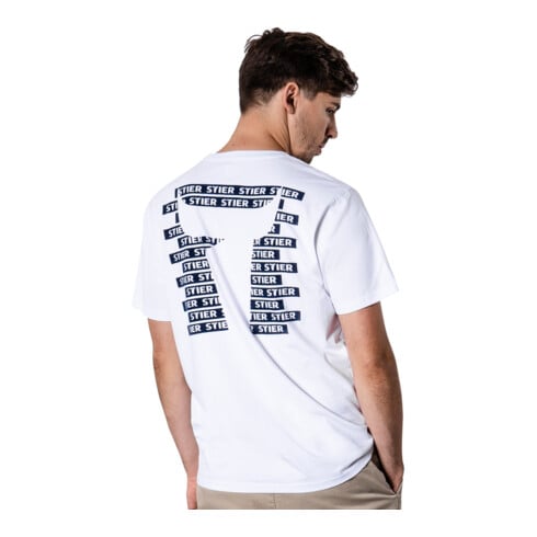 STIER Heavy Tee S White