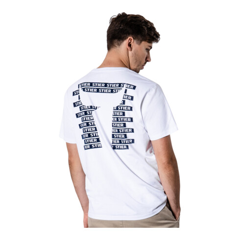 STIER Heavy Tee XL White