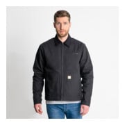 STIER Heavy Work Jacket Padded bci cotton M Black