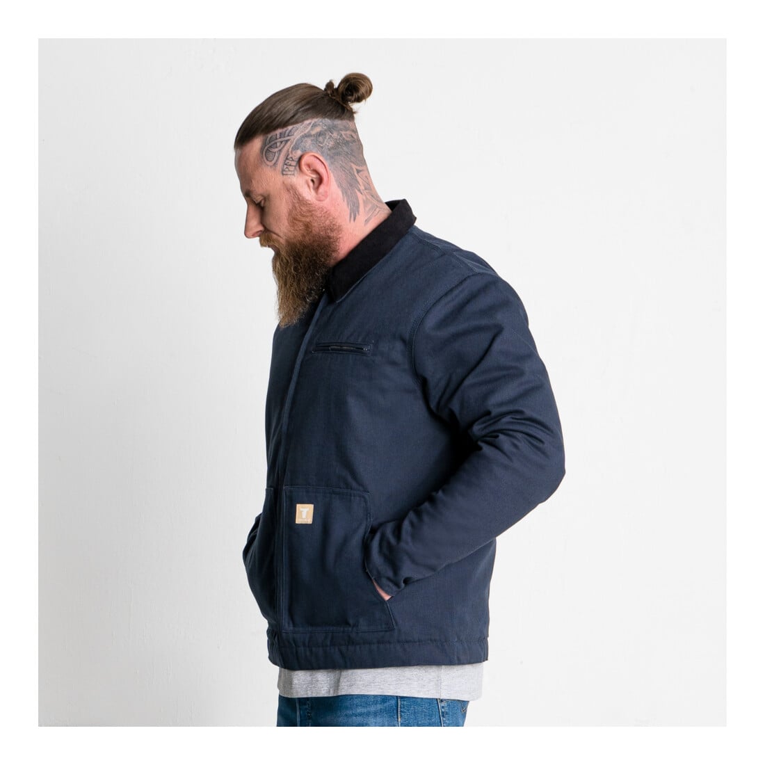 STIER Heavy Work Jacket Padded bci cotton