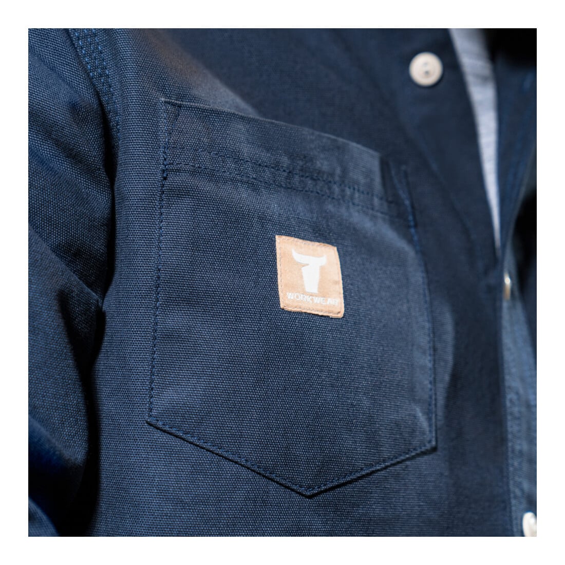 STIER Heavy Work Shirt Canvas bci cotton