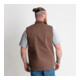 STIER Heavy Work Vest Padded bci cotton L Signature Brown-2