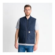STIER Heavy Work Vest Padded bci cotton XL Navy