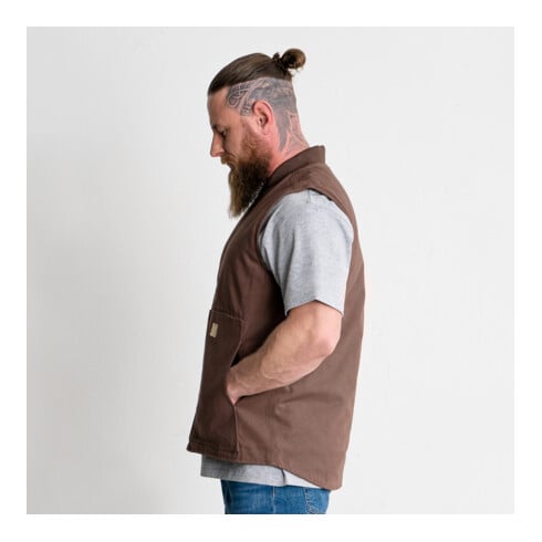 STIER Heavy Work Vest Padded bci cotton