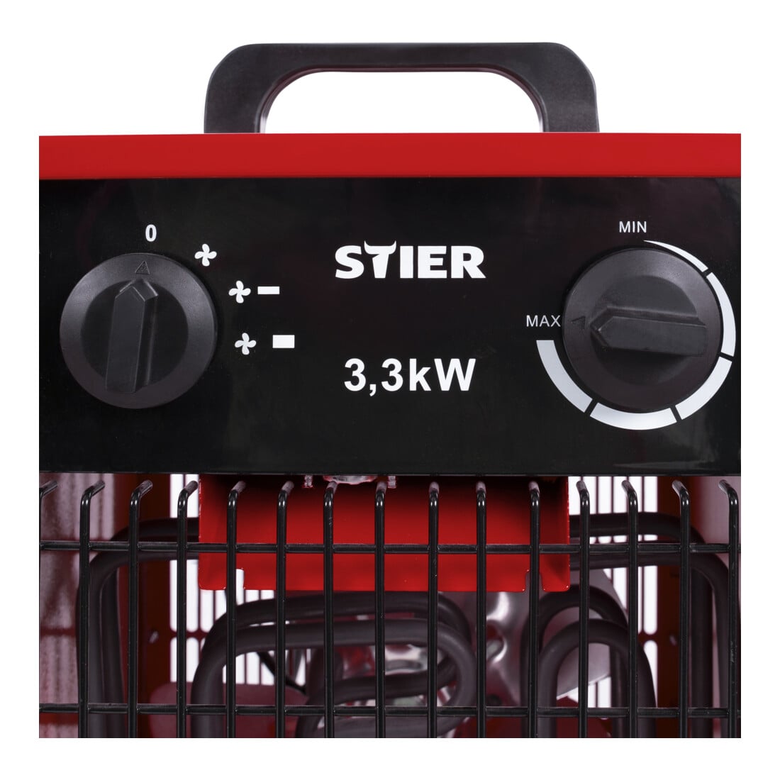 STIER Heizlüfter 3,3 kW 380 m³/h