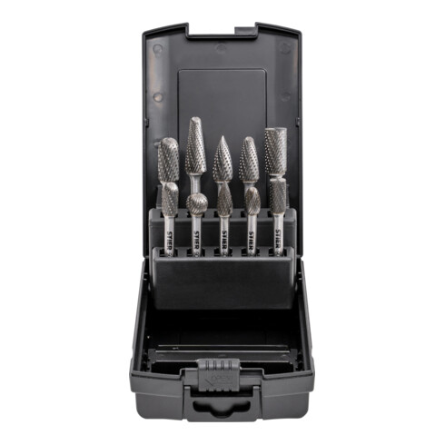 STIER HM Frässtifte-Set, 10-teilig