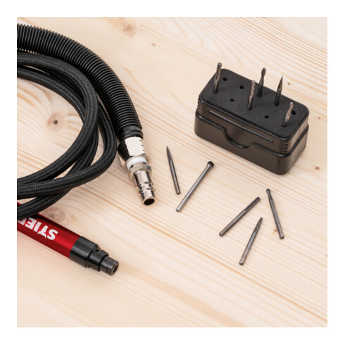 STIER HM Frässtifte-Set 10-tlg. 3 mm Schaft