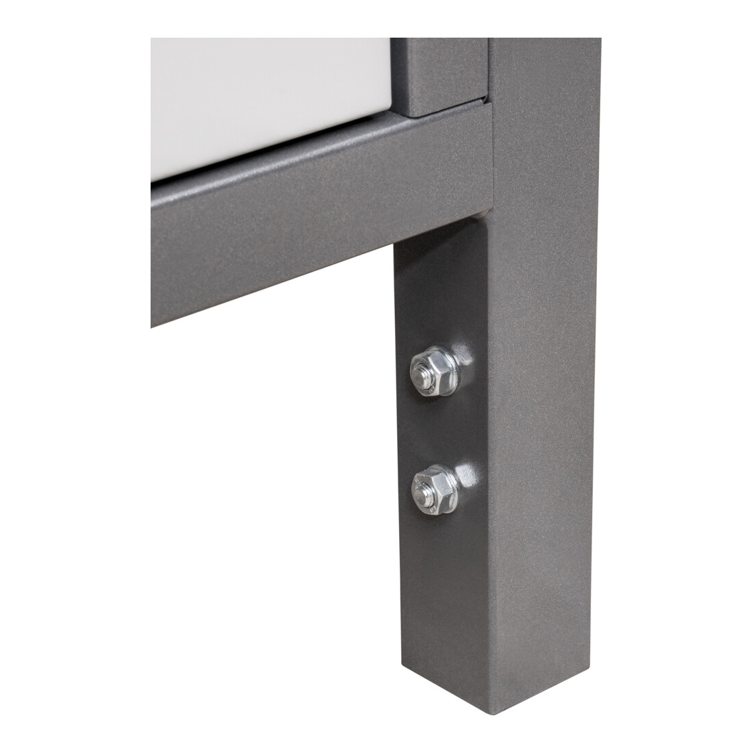 STIER Höhenverstellbare Werkbank Premium mit 2 Schubladen und 2 Flügeltüren BxTxH 2000x700x840-1040mm