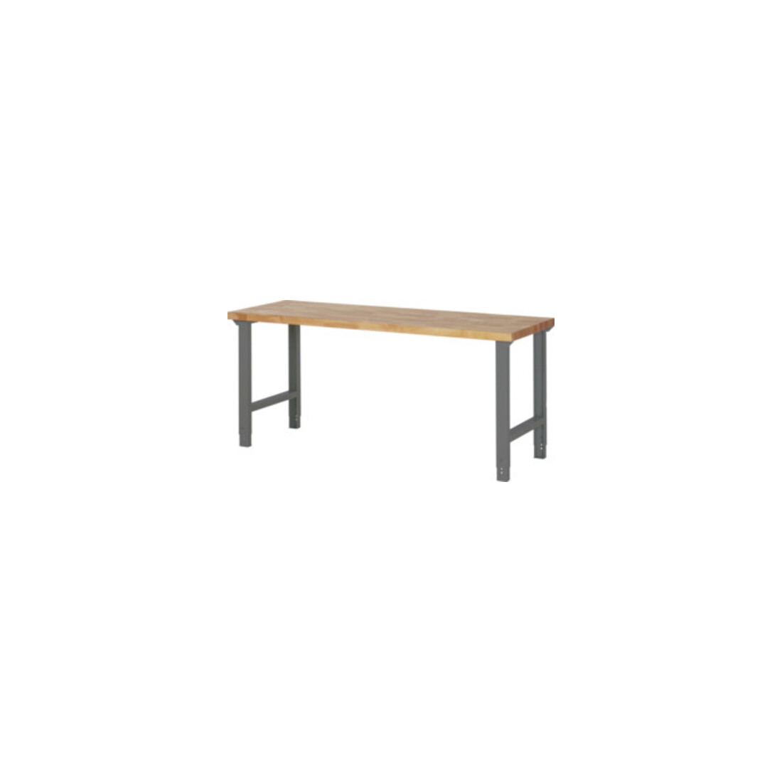 STIER Höhenverstellbarer Werktisch Premium BxTxH 2000x700x790-1140mm