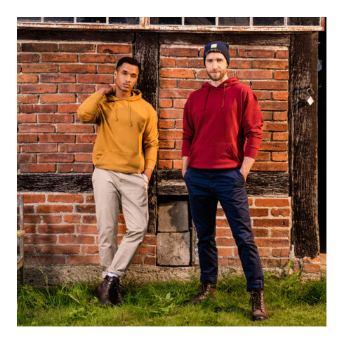 STIER Hoodie L Golden Brown