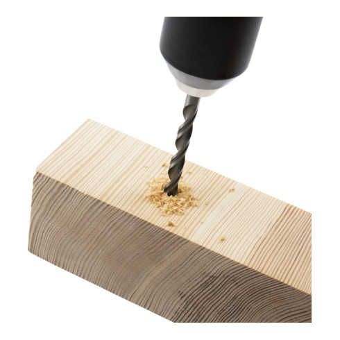 STIER houtboorset 7-delig 4-12 mm