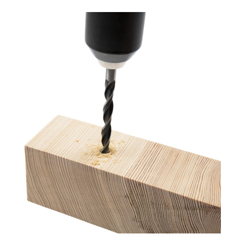 STIER houtboorset 8-delig 3-10 mm
