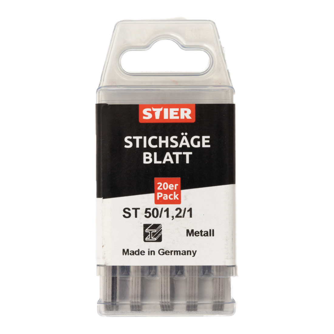 STIER HSS decoupeerzaagblad ST 50/1,2/1 plaatwerk metaal aluminium non-ferrometaal rechte snede