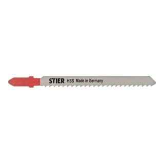 STIER HSS decoupeerzaagblad ST 75/3/1,15 metaal aluminium rechte, zeer snelle snede