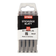 STIER HSS decoupeerzaagblad ST 75/3/1,15 metaal aluminium rechte, zeer snelle snede-4