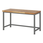 STIER In hoogte verstelbare werkbank Premium antraciet metallic