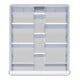 STIER indelingsset voor laden met fronthoogte 60-90 mm 2x9 scheidingswanden-1