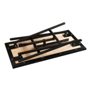 STIER inklapbare werkbank Basic+, 1000 x 500 x 840 mm, draagvermogen 150 kg-4