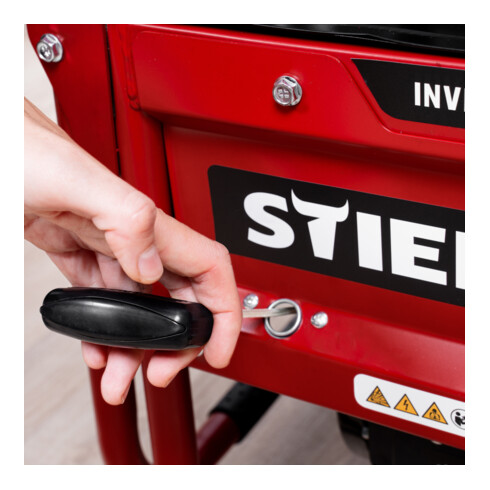 STIER Inverter Stromerzeuger SNS-500 5,0 kW 75 dB(A)