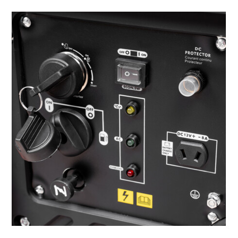 STIER Inverter Stromerzeuger SNS-500 5,0 kW 75 dB(A)