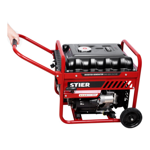 STIER Inverter Stromerzeuger SNS-500 5,0 kW 75 dB(A)