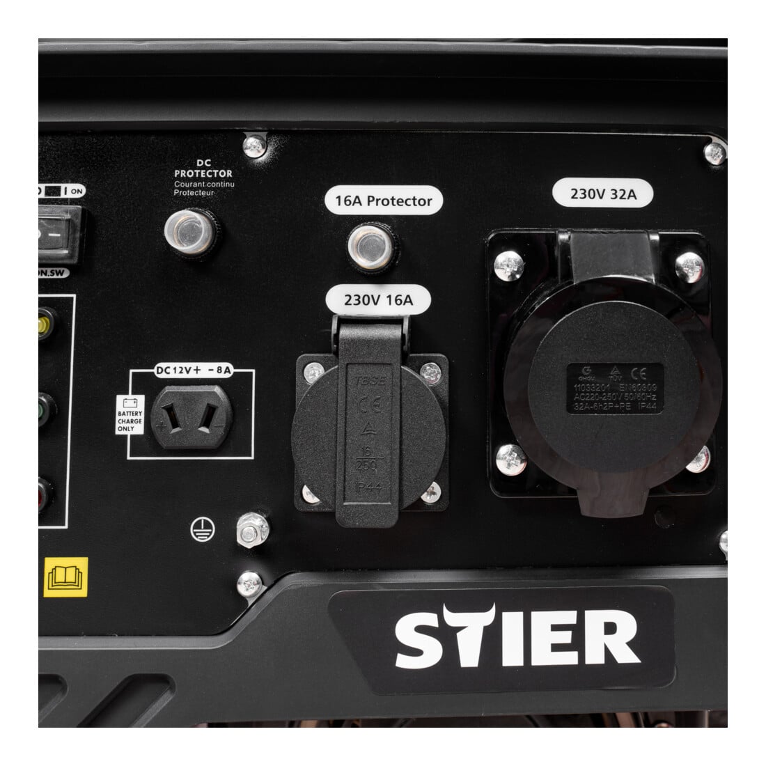 STIER Inverter Stromerzeuger SNS-500 5,0 kW 75 dB(A)