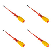 STIER Jeu de tournevis fente slimVDE+ 3,5x0,6 | 4,0x0,8 | 5,5x1,0 | 6,5x1,2 mm (4 pcs)-1