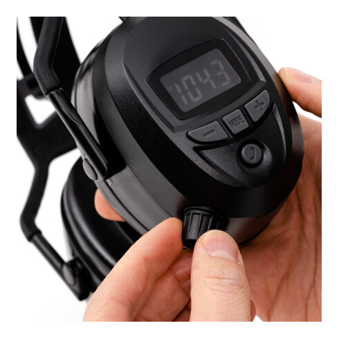 STIER Kapselgehörschutz SGR-40 FM Radio Bluetooth 800 mAh