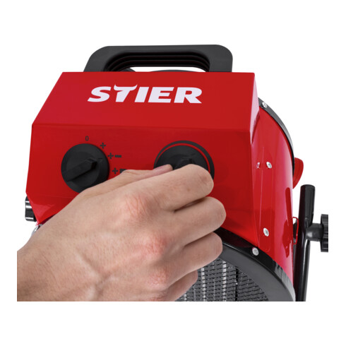 STIER Keramik-Heizlüfter 5,0 kW