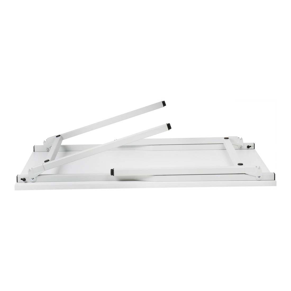 STIER Klapptisch 1200x800x720mm Gestell lichtgrau, Platte weiß